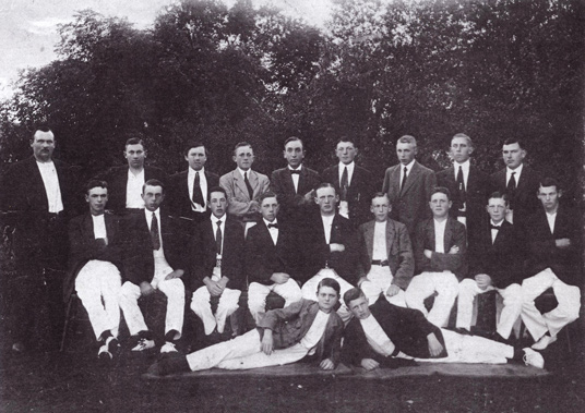 1918 - første hold elever
